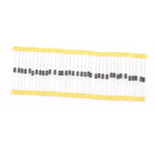 3.5mm x 4.7mm x 0.8mm Axial Lead Ferrite Beads Inductors 50 Pcs