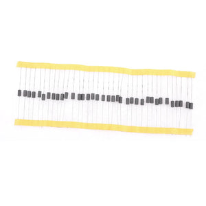 3.5mm x 4.7mm x 0.8mm Axial Lead Ferrite Beads Inductors 50 Pcs