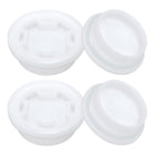 4Pcs Bung Cap, 2'' Plastic Bung Hole Caps, Fine Thread Drum Bung Hole Cap for 55 Gallon Plastic Drums, Fuel Tank, Household Bucket Caps and Oil Tank