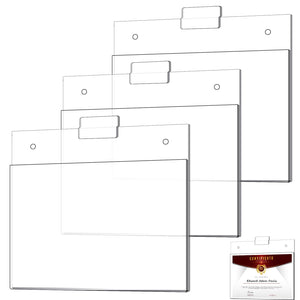3 แพ็ค 8.5 x 11'' โซ่ประกาศ โซ่ประกาศตึกปูน โซ่ประกาศสลัทวอล อุปกรณ์สลัทวอล โซ่ประกาศรูปภาพ โซ่
