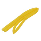 10mm x 13mm Heat-Resistant Silicone Rubber Tube Hose Pipe Yellow 1M Length