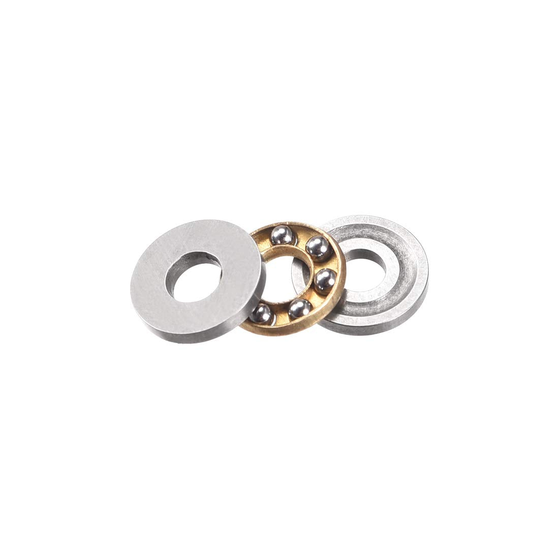 F3-8M Thrust Ball Bearings 3mm x 8mm x 3.5mm Chrome Steel Single Direction