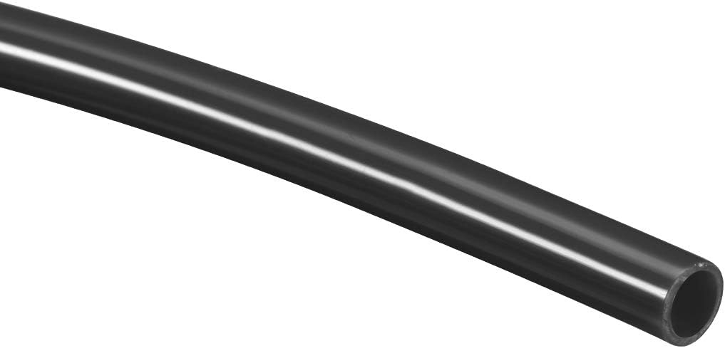 Pneumatic Tubing, 8mm(0.31") OD x 6mm(0.23") ID x 1m(3.28ft) Air Brake Tubing Nylon PA12 Air Line Hose Black