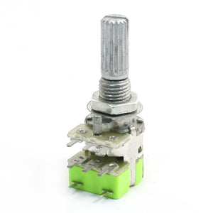 Stereo B503 50K Ohm Dual Linear Taper Volume Control Potentiometer Switch