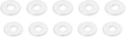 304 Stainless Steel M6 M8 Plain Flat Washers Spacer Silver Tone for Bolt Screws,300in 1 Set