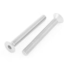 M8 x 64mm Stainless Steel Flat Hex Socket Countersunk Screws Bolt 2pcs