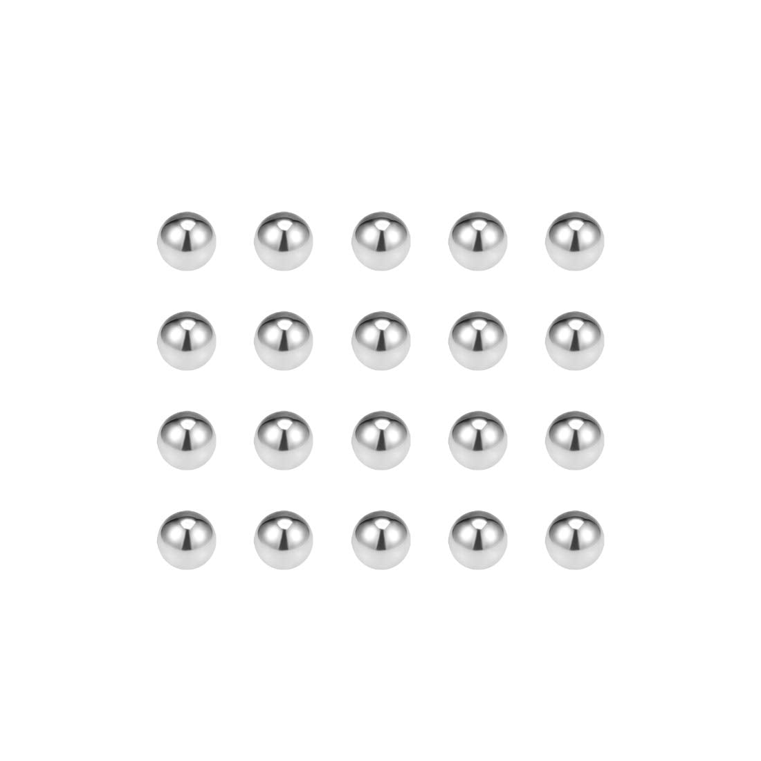 8mm Bearing Balls 304 Stainless Steel G100 Precision Balls 50pcs