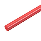 Plastic Round Rod 5/8 Inch Dia 20 Inch Length Red (POM) Polyoxymethylene Rods Engineering Plastic Round Bar(15mm)