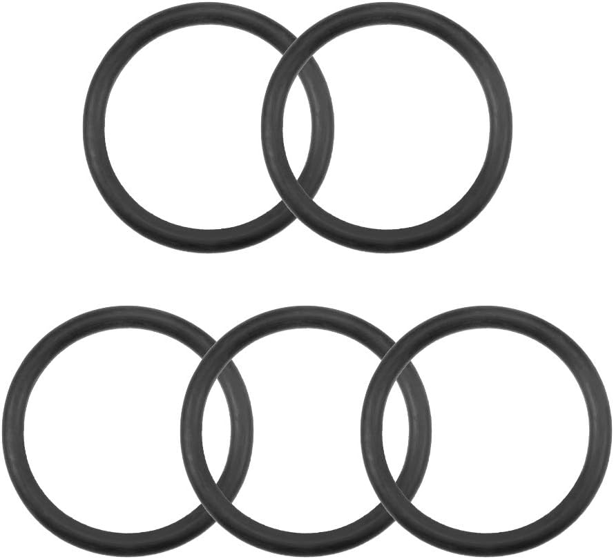 Nitrile Rubber O-Rings 63mm OD 51.6mm ID 5.7mm Width, Metric Nitrile Rubber Sealing Gasket, Pack of 5