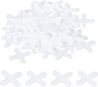 300Pcs Tile Spacers 4mm 5/32" Wall Floor Tile Plastic Cross Spacer for Ceramic Tile Installation, White