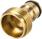 Brass Faucet Tap Quick Connector G3/4 Male Thread Hose Pipe Socket Adapter Fitting for Garden Irrigation System