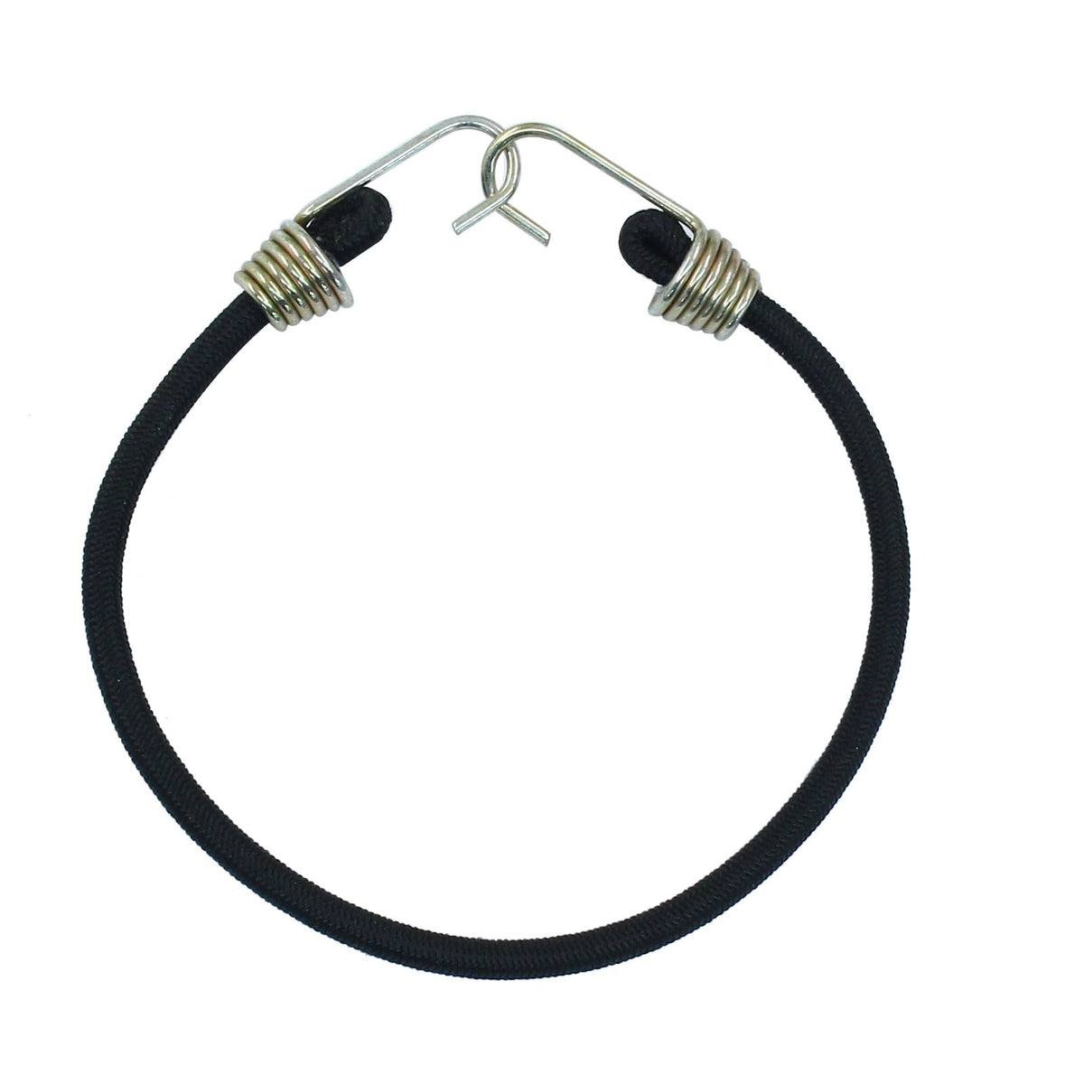 LinkMejor 10 Pack 10 Pulgadas Cintas Elásticas Pequeñas, Goma Negra Mini