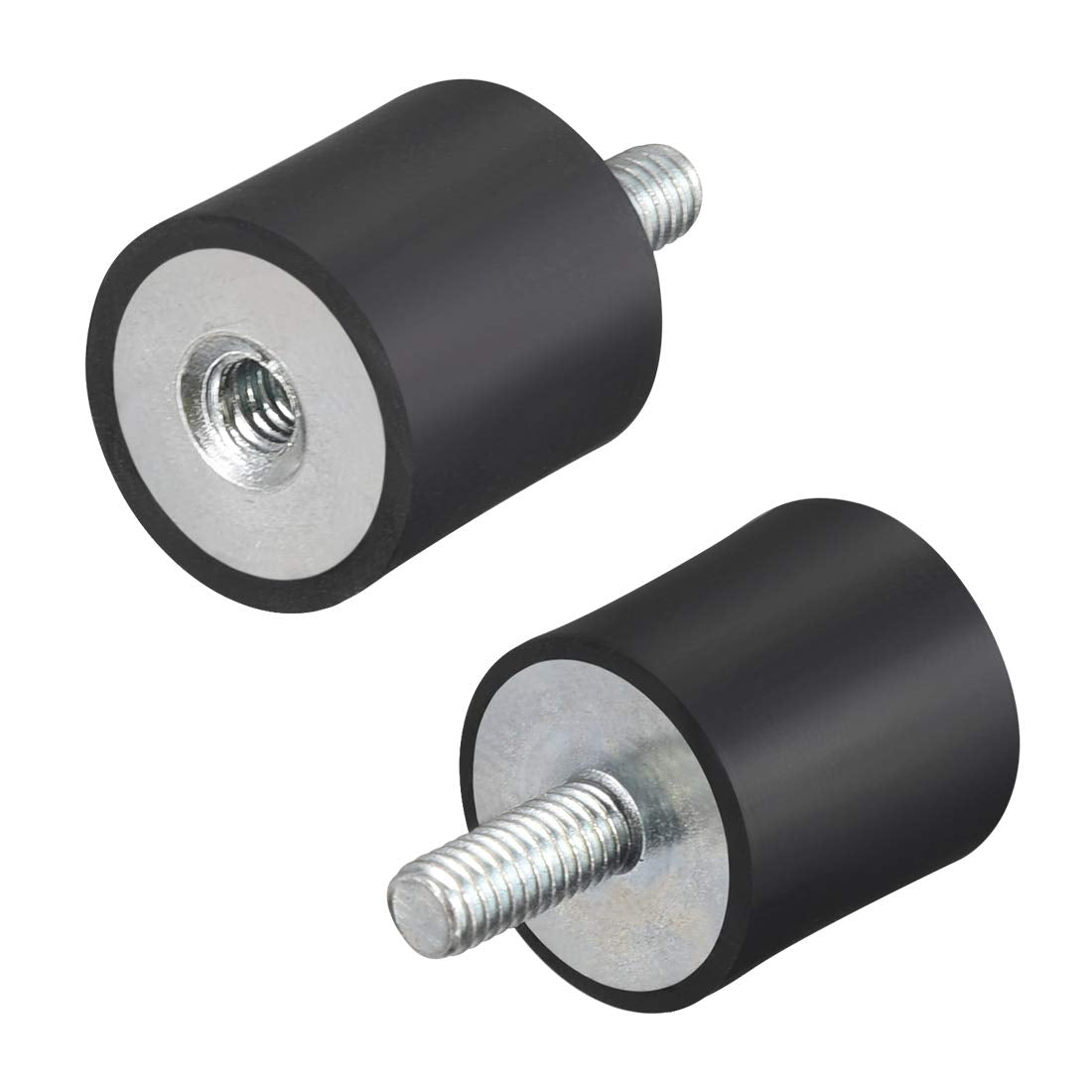 M4 Thread Male Female Rubber Mounts,Vibration Isolators,Shock Absorber 15mm x 15mm 4pcs