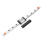 MGN12 250mm Linear Guide Rail with MGN12C Sliding Carriage Block and Plastic Mini MGN12 Linear Guide for DIY 3D Printers and CNC Machine, Black