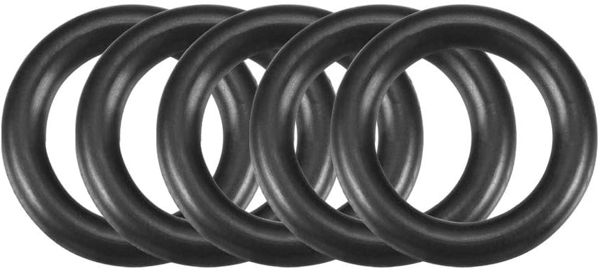 Nitrile Rubber O-Rings 18mm OD 12mm ID 3mm Width, Metric Sealing Gasket, Pack of 50
