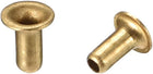 Hollow Rivet,2mm x 4mm Through Hole Copper Hollow Rivets Grommets Double-Sided Circuit Board PCB 200Pcs