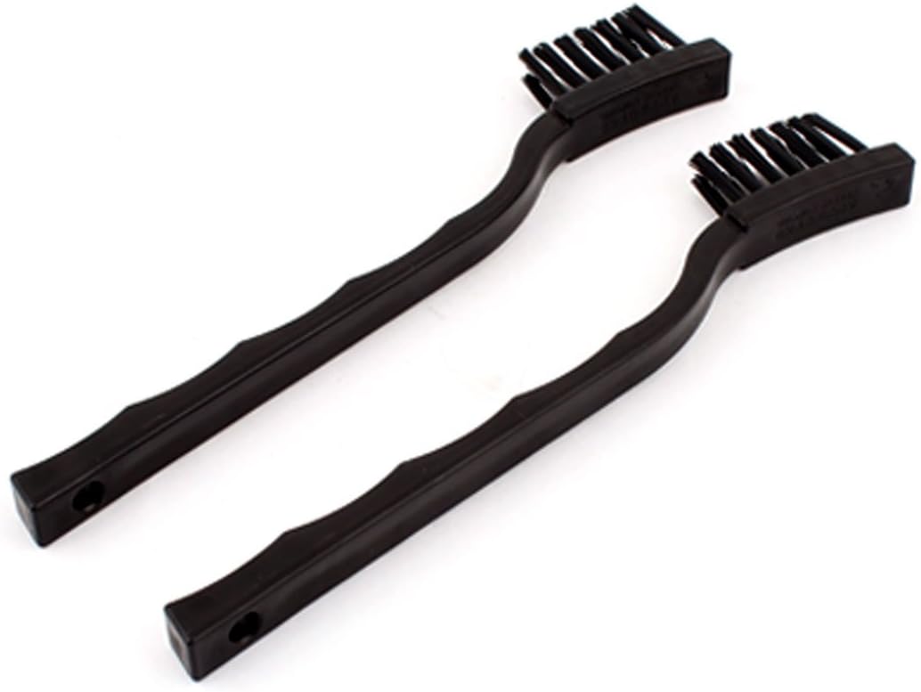 Plastic Bristle ESD Anti Static Brush 2 Pcs Black