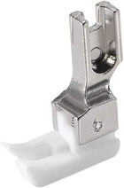 LinkMejor TCR-1/16 Right Side Edge Guide Compensating Presser Foot for Single Needle Industrial Sewing Machines