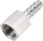 Stainless Steel Barb Hose Fitting Connector Adapter 8mm Barbed X M14 Female Pipe 1Pcs