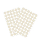 Screw Hole Covers Stickers Textured Plastic Self Adhesive Stickers for Wood Furniture Cabinet Shelve Plate 21mm Dia 108pcs in 2Sheet White Lines