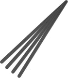 Stainless Steel Bracelet Blanks 4Pcs, Metal Stamping Blanks for DIY Jewelry Making, 1/4 x 6.2inch, Black Brushed
