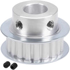 Aluminum XL 20 Teeth 12mm Bore Timing Belt Pulley Flange Synchronous Wheel for 10mm Belt