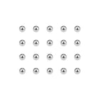 Precision Balls 5.5mm Solid Chrome Steel G10 for Ball Bearing Keychain Wheel 200pcs