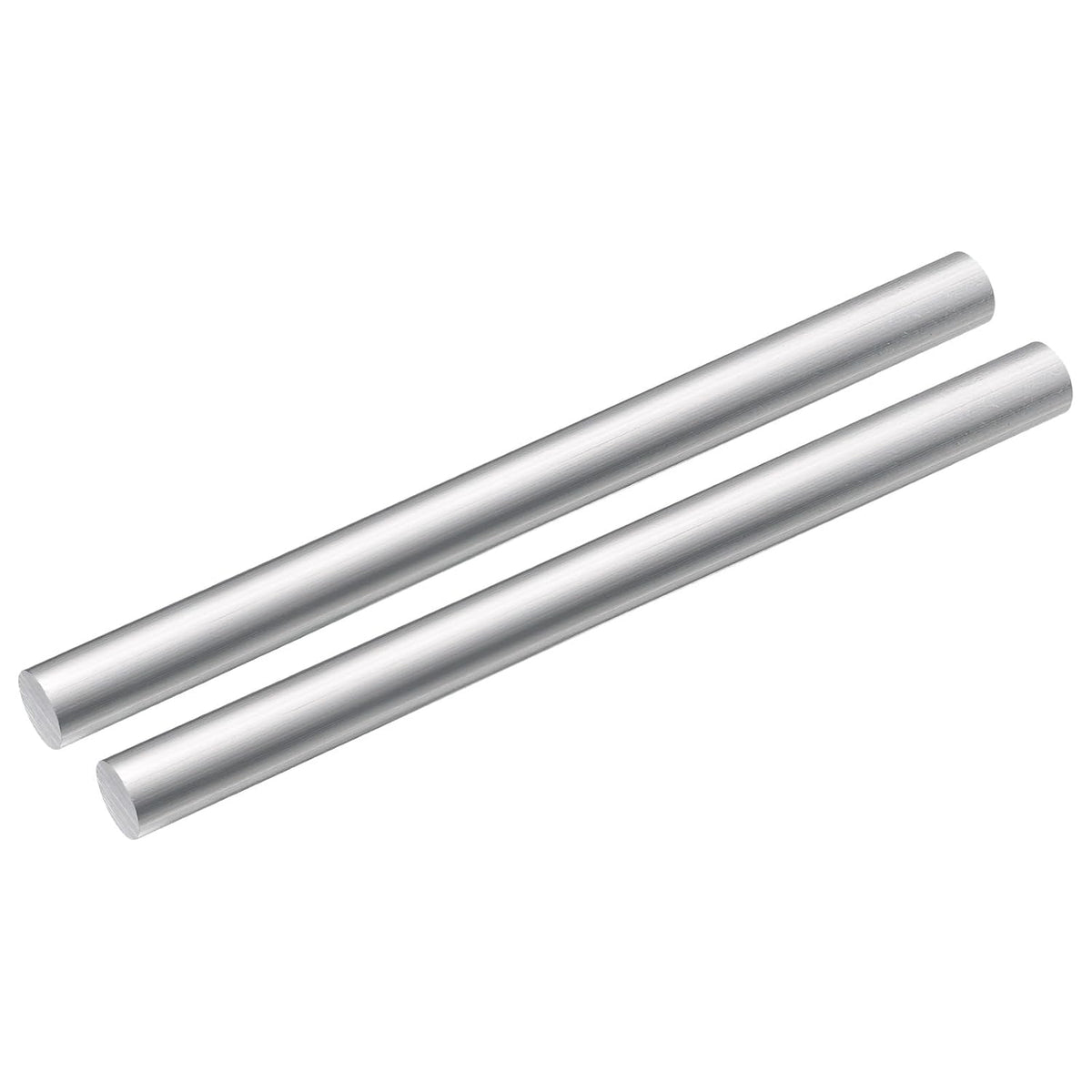 Aluminum Round Rod, 9/16 Inch Diameter 6061 Solid Lathe Metal Bar 13 Inch Length for DIY Craft Tool Pack of 2