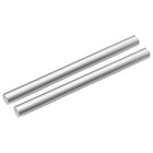 Aluminum Round Rod, 9/16 Inch Diameter 6061 Solid Lathe Metal Bar 13 Inch Length for DIY Craft Tool Pack of 2