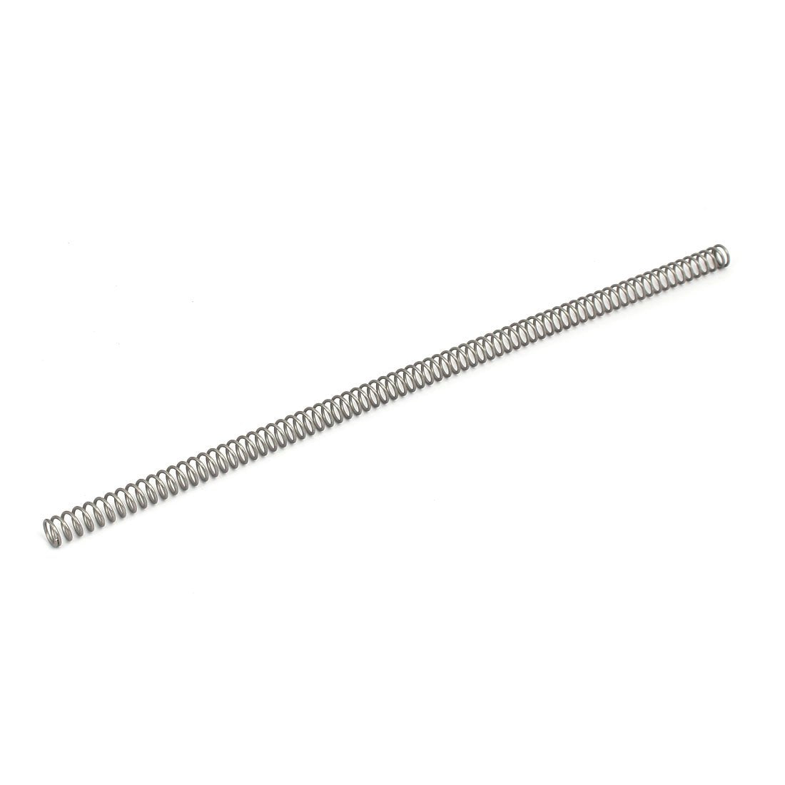 Compression Spring,304 Stainless Steel,10mm OD,1.10mm Wire Size,305mm Free Length,Silver Tone