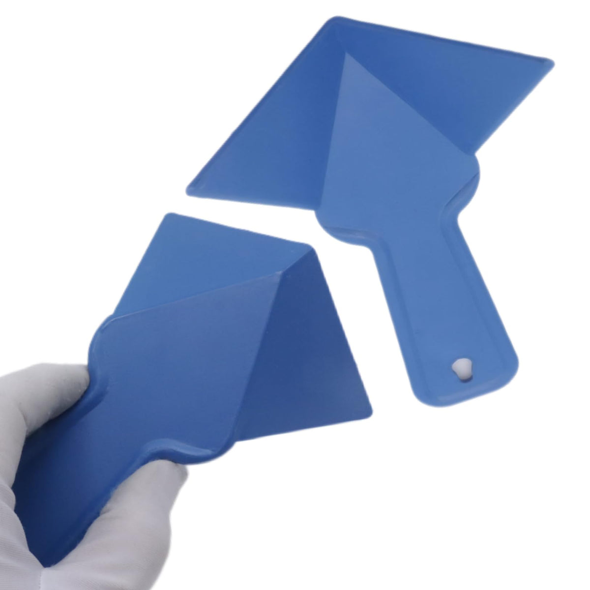 LinkMejor 2-Pack Plast 90 Grader Innvendig Hjørne Skje for Gips Tapet