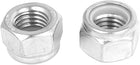 M18 x 2.5mm 304 Stainless Steel Self-Locking Nylon Insert Hex Lock Nuts 2pcs