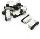 10 Pcs FFC FPC 6 Pin Bottom Connect 0.5mm Pitch Ribbon Connector Socket