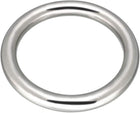 LinkMejor Multi-Purpose Metal O Ring Buckle Welded 66mm x 50mm x 8mm for Hardware Bag Ring Hand DIY Accessory