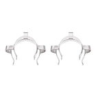 Joint Clip Lab Clamp Mounting Clips for 29/32mm 29/42mm Glass Taper Joints Laboratory Connector Silver Tone 2Pcs