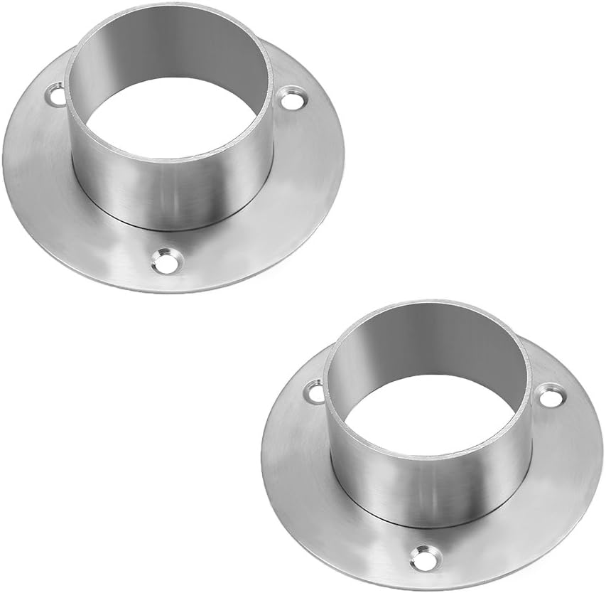 Braccio di supporto per staffa di parete, 50,5mm Dia, supporto per asta di staffa montata a muro 2pz