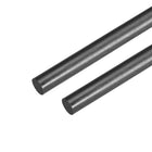 6mm Carbon Fiber Rod Carbon Fiber Rods DIY Subject Support Poles for RC Airplane Matte Pole 200mm 7.8 Inches, 2pcs