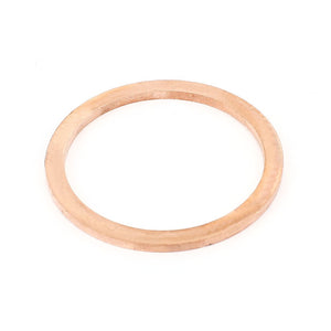 a14122500ux0594 40mmx50mmx2mm Copper Flat Washer Gasket Seal Ring Fastener for Industy, Copper