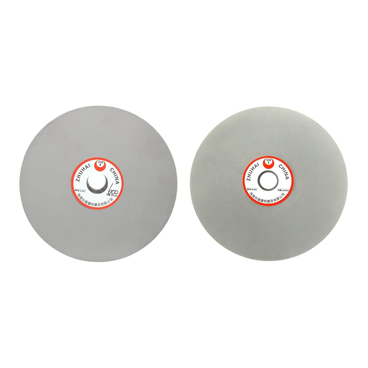 6-inch 600 & 1500 Grits Diamond Coated Flat Lap Wheel Grinding Disc Polishing Tool 2pcs