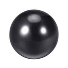 Thermoset Ball Knob M12 Female Threaded Machine Handle 40mm Diameter Smooth Rim Black