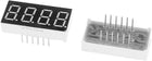 2pcs 0.36" 7 Segment 4 Digit Common Anode Red LED Digital Display