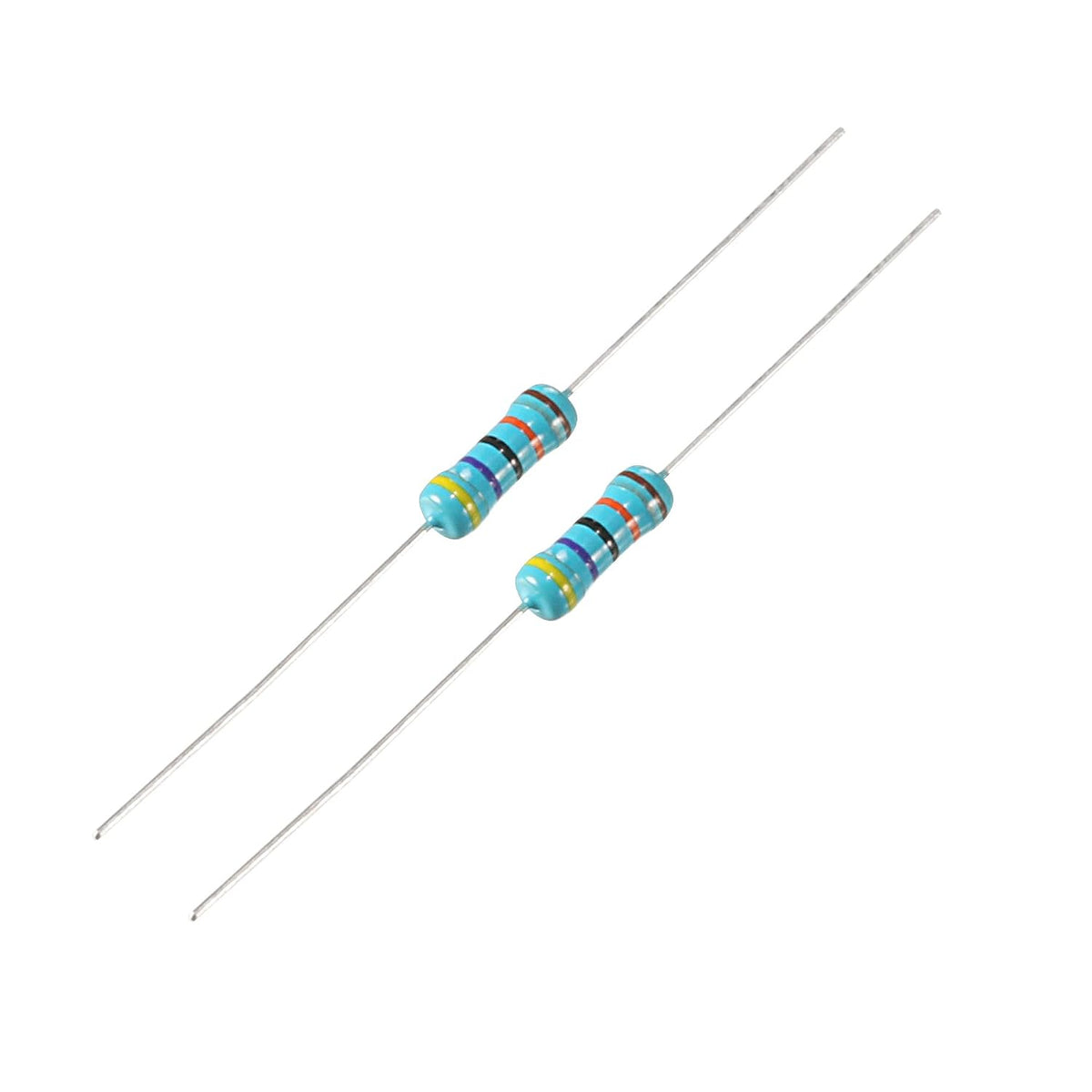 60 Pcs Axial Lead 1% Tolerance Metal Film Resistor 470K Ohm 1/2W