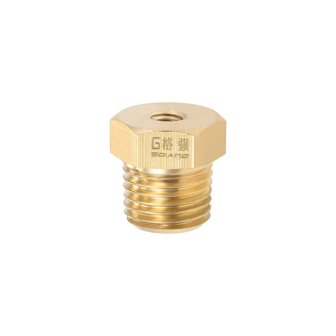 Brass Pipe Hose Fitting G1/4 Male to 3/16 Female Thread Tube Adapter Nozzle for Liquid Oil Gas