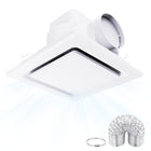 LinkMejor Badezimmer-Absauger ohne Licht, 10" Panel-Zimmerventilator