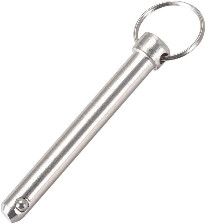 Quick Release Pin 8mmX72mm Accessorio Nautico per Maniglia della Toppa Bimini della Barca