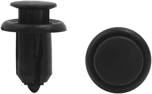 20st 10mm Dia Hål Bil Fixningsklipp Plast Expander Skruvar Fasthänger Svart