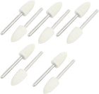 10 Pcs 3mm Shank Felt Polishing Bits for Metal Plastic Polishing