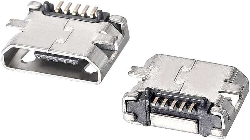 30PAK Micro USB female pistalleer, 5-pin DIP 180-kerra, parandus-asiakasadapteri