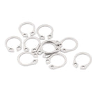 External Circlip Retaining Shaft Snap Clip Rings 11mm 10pcs