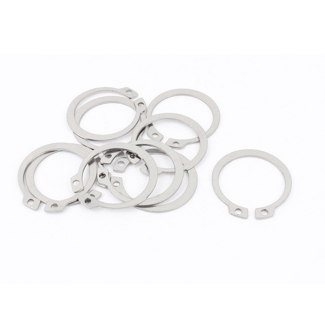 External Circlip Retaining Shaft Snap Clip Rings 32mm 10pcs